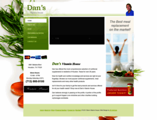 dansvitaminhouse.com screenshot