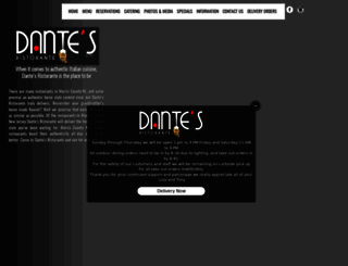 dantesnj.com screenshot