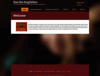 danthedogfather.com screenshot