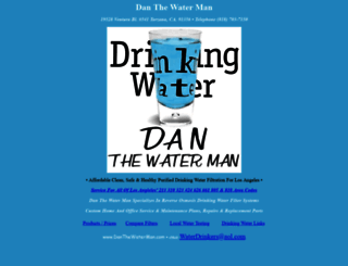 danthewaterman.com screenshot