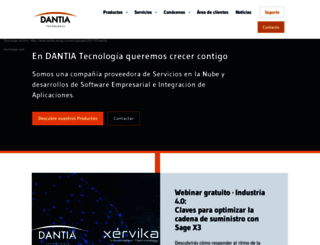 dantia.es screenshot