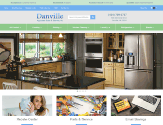 danvilleappliance.com screenshot