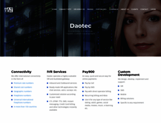 daotec.com screenshot