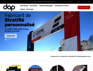 dap.fr screenshot