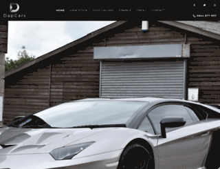 dapcars.co.uk screenshot