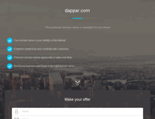 dappar.com screenshot