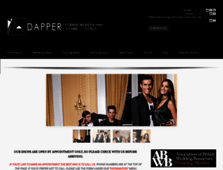 dapper.co.uk screenshot