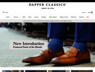 dapperclassics.com screenshot
