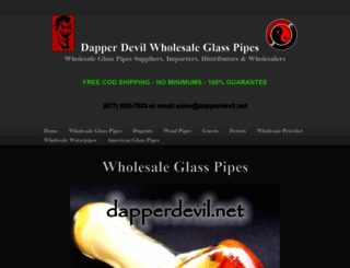 dapperdevil.net screenshot