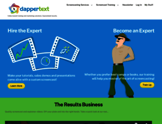 dappertext.com screenshot
