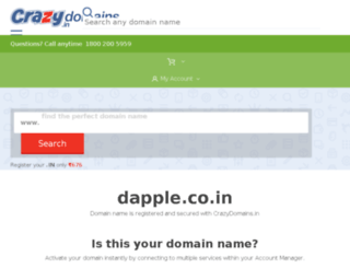 dapple.co.in screenshot