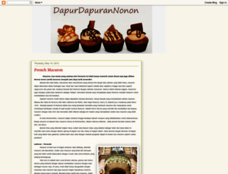 dapurdapurannonon.blogspot.com screenshot