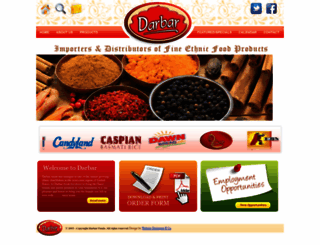 darbarfoods.com screenshot