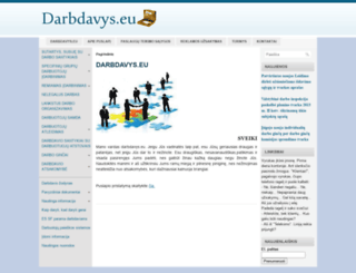 darbdavys.eu screenshot