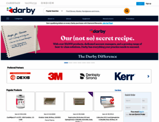 darbydental.com screenshot