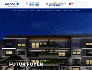 darcomtunisia.com screenshot