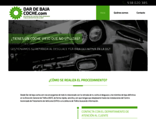 dardebajacoche.com screenshot