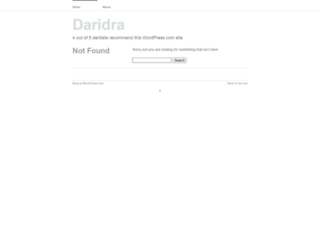 daridra.wordpress.com screenshot