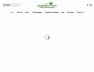 darjeelingtealovers.com screenshot