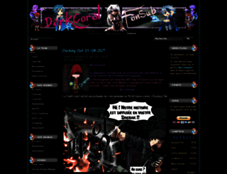 darkcoral-fansub.com screenshot