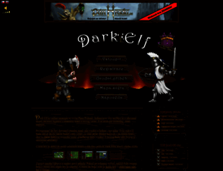 darkelf.sk screenshot