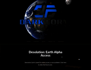 darkformentertainment.com screenshot