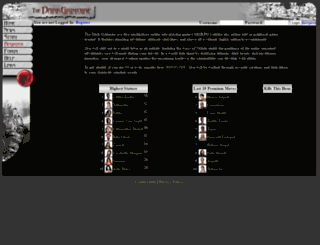darkgrimoire.com screenshot