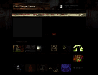 darkhorrorgames.com screenshot