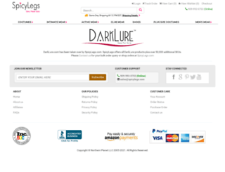 darklure.com screenshot