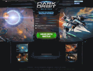 darkorbit.co.uk screenshot