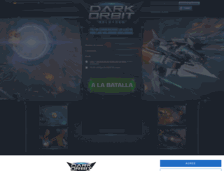 darkorbit.es screenshot