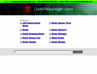 darkpassenger.com screenshot