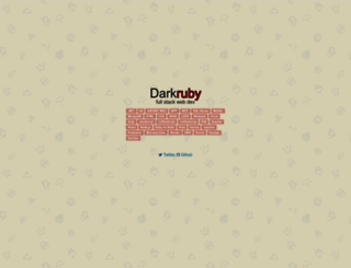 darkruby.co.uk screenshot