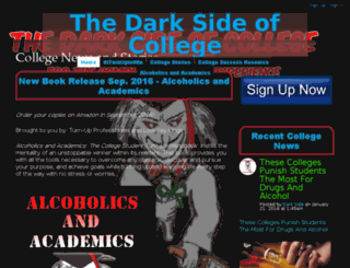 darksideofcollege.com screenshot