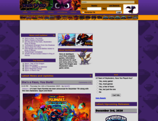 darkspyro.net screenshot