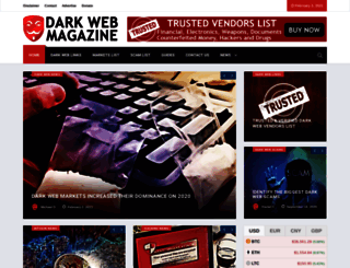 darkwebmagazine.com screenshot