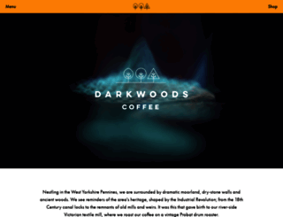 darkwoodscoffee.co.uk screenshot