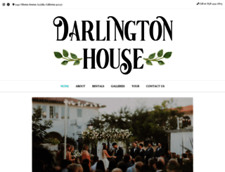 darlingtonhouse.org screenshot