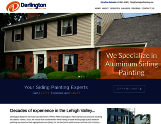 darlingtonpainting.com screenshot