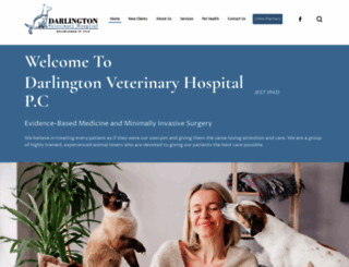 darlingtonvet.com screenshot