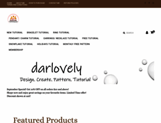 darlovely.com screenshot