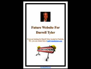 darrelltyler.com screenshot