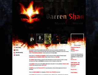 darrenshan.com screenshot