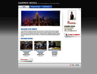 darrenwongproperties.com screenshot