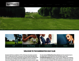 darringtongolfclub.com screenshot