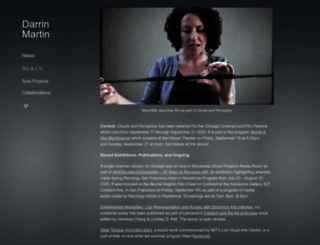 darrinmartin.com screenshot