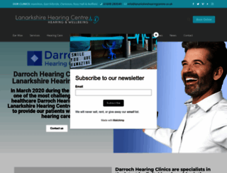 darroch-hearing.co.uk screenshot