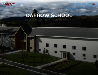 darrowschool.org screenshot