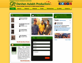 darshanaulakhproductions.com screenshot