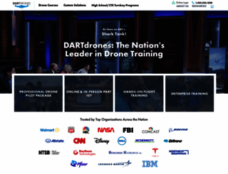 dartdrones.com screenshot